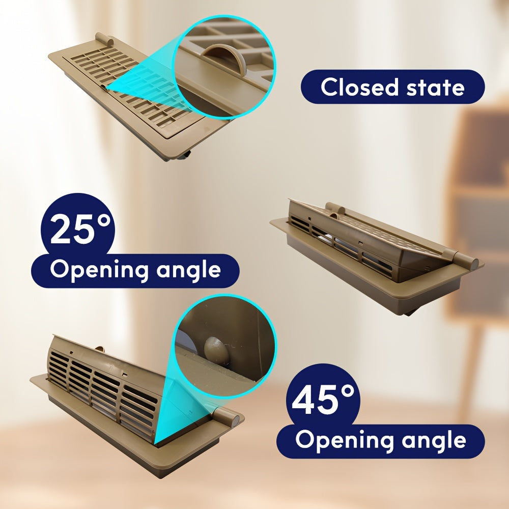 2pcs 10 X 25 Floor Vents Heavy Duty Walkable Floor Register