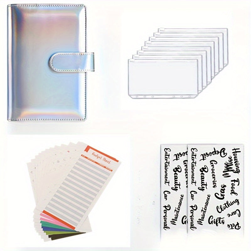 A6 Budget Binder with Cash Envelopes & Budget Sheets
