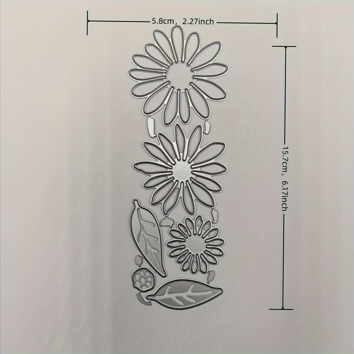 Flower Petal Metal Cutting Dies Stencil - DIY Scrapbooking