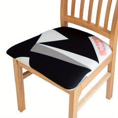 Stretchy Removable Dining Chair Seat Covers Washable Slipcover