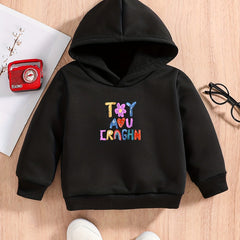 Baby Boys Hoodie Letter Graphic Pullover