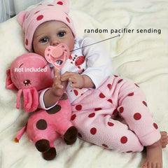 22 Inch Lifelike Reborn Doll Soft Cloth Body Collectible Art Doll