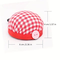 2pcs DIY Ball Needles Pin Cushion Wrist Belt Sewing Tools