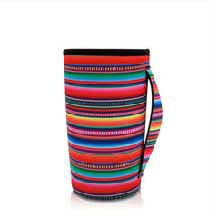 Reusable Coffee Cup Sleeve Insulated Keeps Drinks Hot Or Cold Fits 30oz Cups