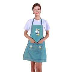 Waterproof Kitchen Cooking Apron for Gardening Baking