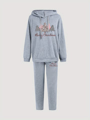  Christmas Tree Hoodie & Sweatpants Set