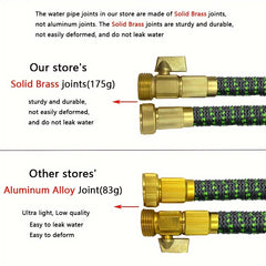 25-100ft Garden Hose Expandable Magic Flexible High Pressure Water Hose