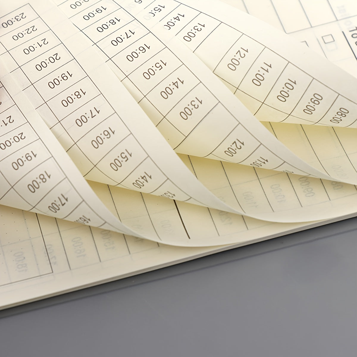 Transparent Cover Coil Notepad 60sheets Time Planner