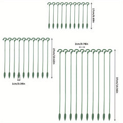 5pcs Potted Plant Support Rack Flower Vegetable Vine Climbing Bracket Balcony