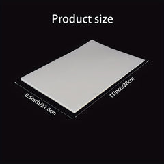 100 Sheets 4 0mil Clear Transparency Film for Inkjet Printers