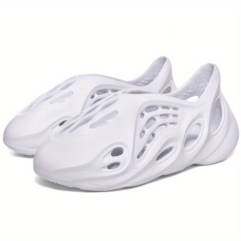 Hollow Out Closed Toe Foam Clogs Slippers Non Slip Beach Sandals