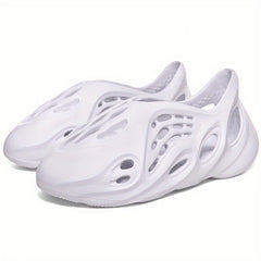 Hollow Out Closed Toe Foam Clogs Slippers Non Slip Beach Sandals