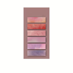 Gradient Sticky Notes for Students, Strong Adhesive Sticky Note Stickers