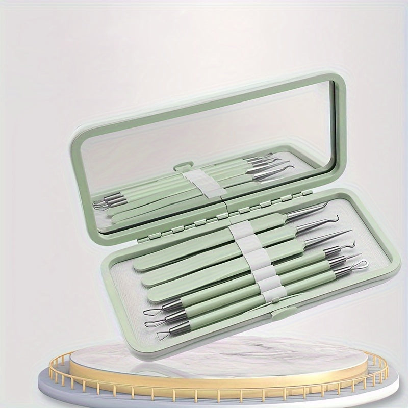 6pcs Acne Needle Blackhead Set Acne Squeezing Tool Acne Clip