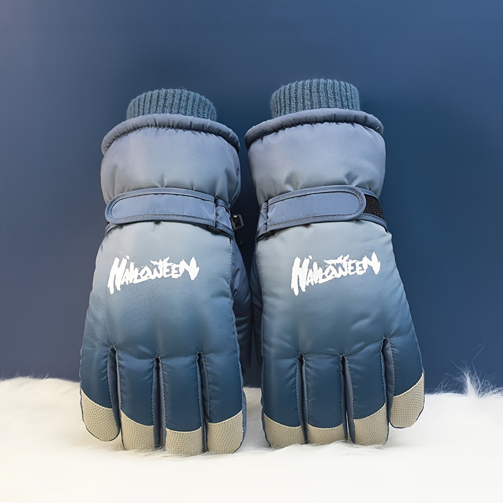 Waterproof Winter Snowboard Gloves - 1 Pair