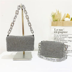 Casual Full Diamond Crossbody Bag for Women