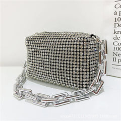 Casual Full Diamond Crossbody Bag for Women