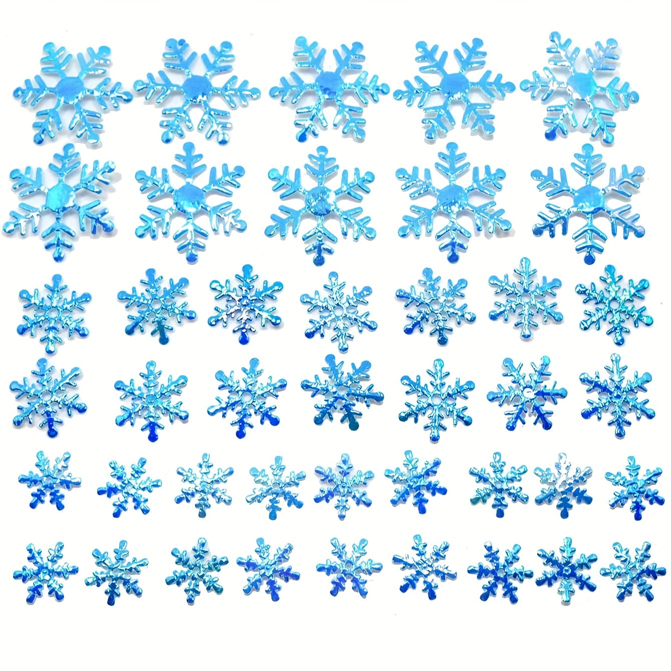 300pcs Snowflake Throwing Confetti Christmas Party Decor