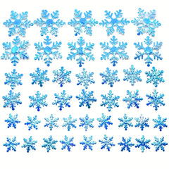 300pcs Snowflake Throwing Confetti Christmas Party Decor