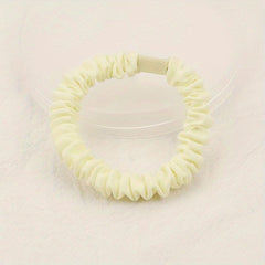 Skinny Scrunchies Soft Elastic Set for Women Girls Hair Accessories