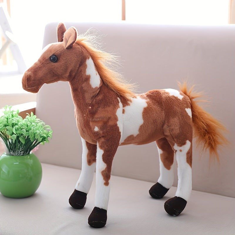 Pony Doll Children's Gift Small Doll Large Horse Plush Toy