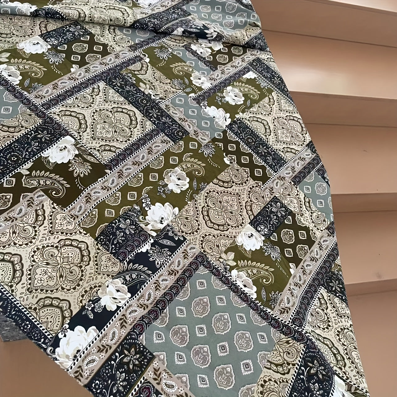 1pc Butterfly Pattern DIY Cloth Fabric 0.91m x 145.01cm