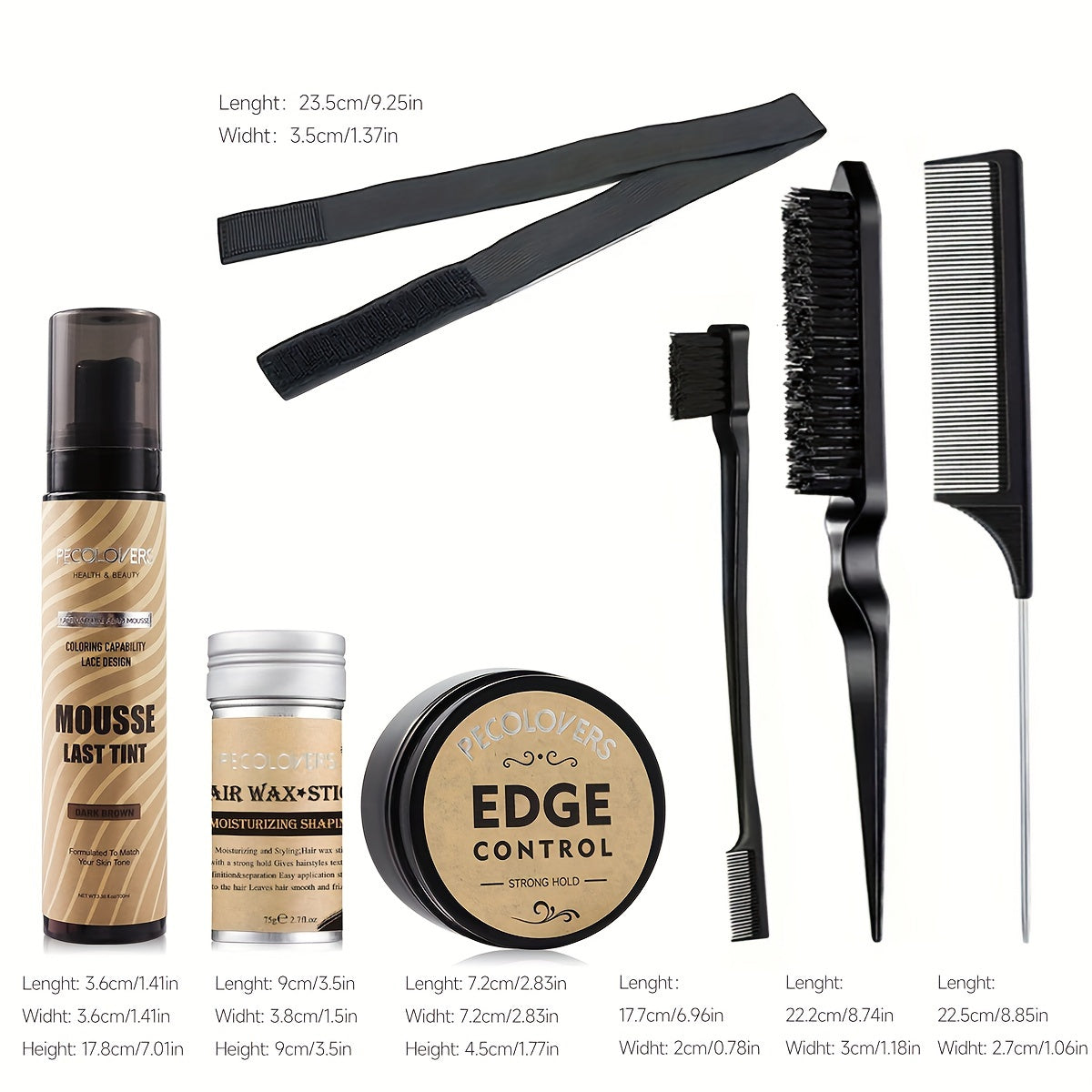 Hair Wax Stick Edge Control Hair Pomade Cream Hair Finishing Stick