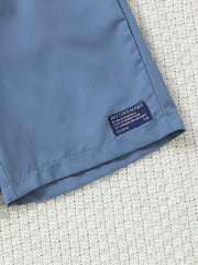 3pcs Boys Letter Print Shorts Quick Drying for Summer