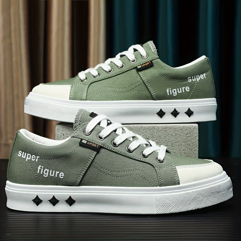 Men's Canvas Skate Shoes Non Slip Sneakers Footwear