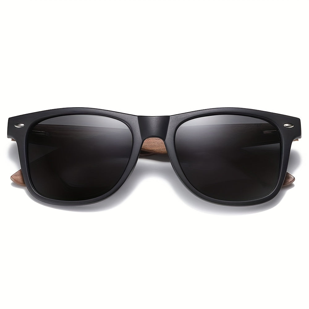 Wooden Polarized Sunglasses for Outdoor Sports Running Cycling