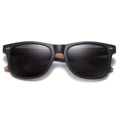 Wooden Polarized Sunglasses for Outdoor Sports Running Cycling