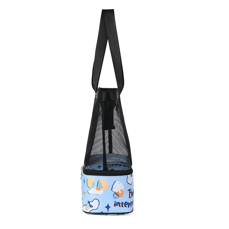 Large Capacity Shoulder Bag with Dry and Wet Separation
