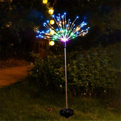 Solar Fireworks Lights for Year & Christmas Decorations