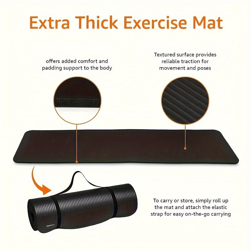 Soft Non-slip Yoga Mat for Indoor Sports Body Shaping