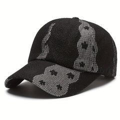 Lace Embroidery Baseball Cap Lightweight Block Dad Hats for Women