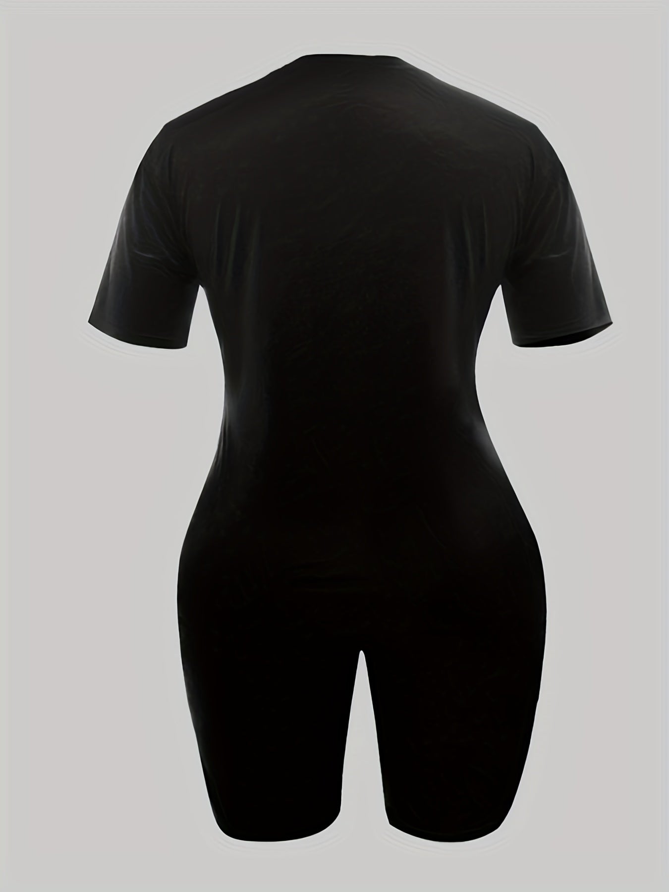 2pcs Summer Sports Suits Crew Neck T-shirt & Shorts Women's Activewear