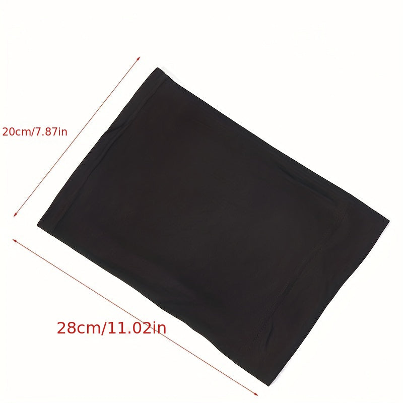 Solid Inner Cap Elastic Turban Women Head Wrap Hijab Underscarf Beanie