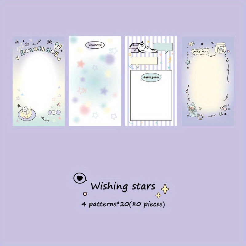 Insomnia Planet Series Cartoon Hand Account Material Student Message Paper