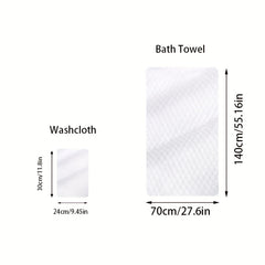 4pcs High Absorption Compressed Towel Set - Ideal for Travel