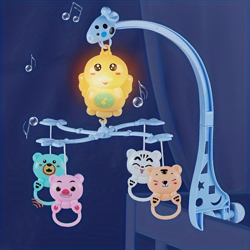 Baby Bed Bell Toy for Newborn with Remote Rattle Set