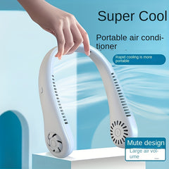 Portable Neck Fan USB Rechargeable Outdoor Sport Fan