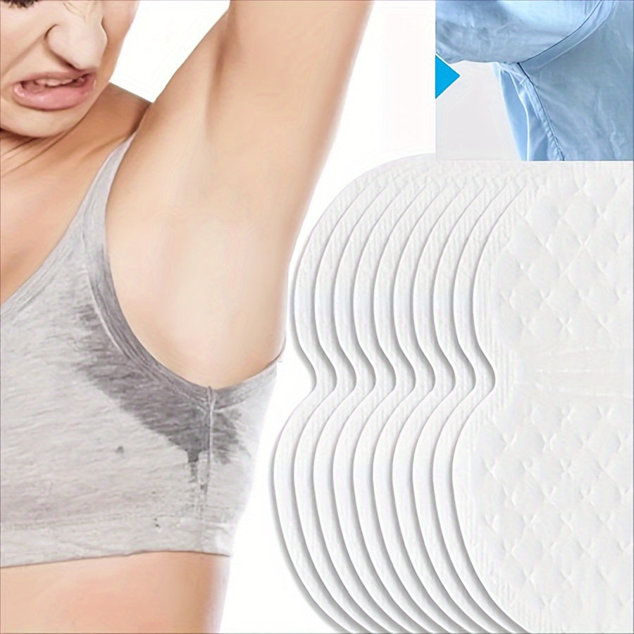 10pcs Underarm Sweat Absorbing Patch Female Arm Ultra Thin Invisible Pad