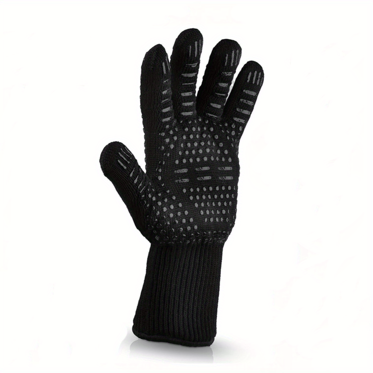 2PCS Silicone Non slip Oven Heat Resistant Gloves