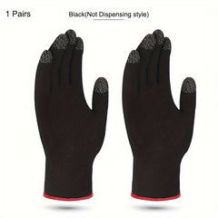 2 Pairs Unisex Waterproof Windproof Touch Screen Gloves for Skiing