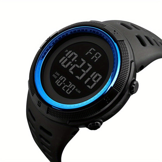 Men's Chronograph Electronic Watch Outdoor Sports Alarm Clock