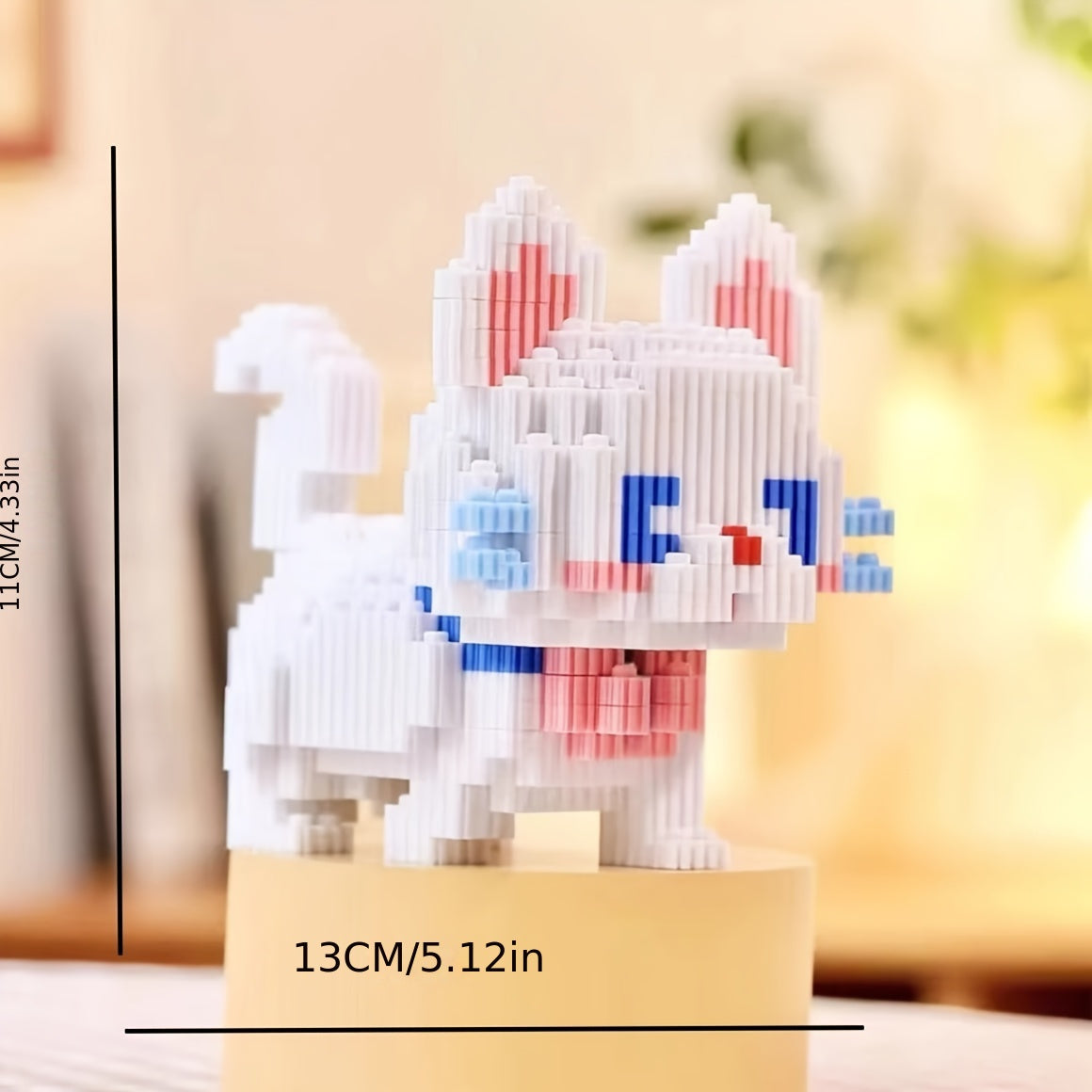 1000 PCS Cat Building Blocks Set DIY Puzzle Construction Toy