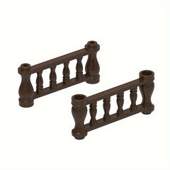 DIY Farm Garden 9pcs Set Build Railing Fence for Animal Scene Play