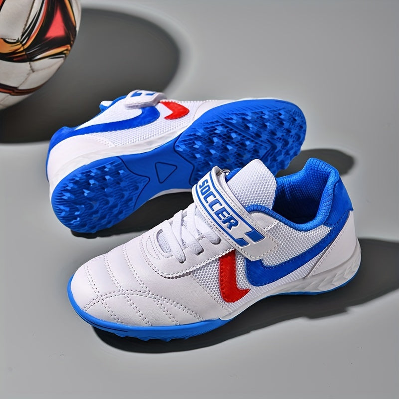 Kids TF Cleats Lightweight Non-slip Football Shoes