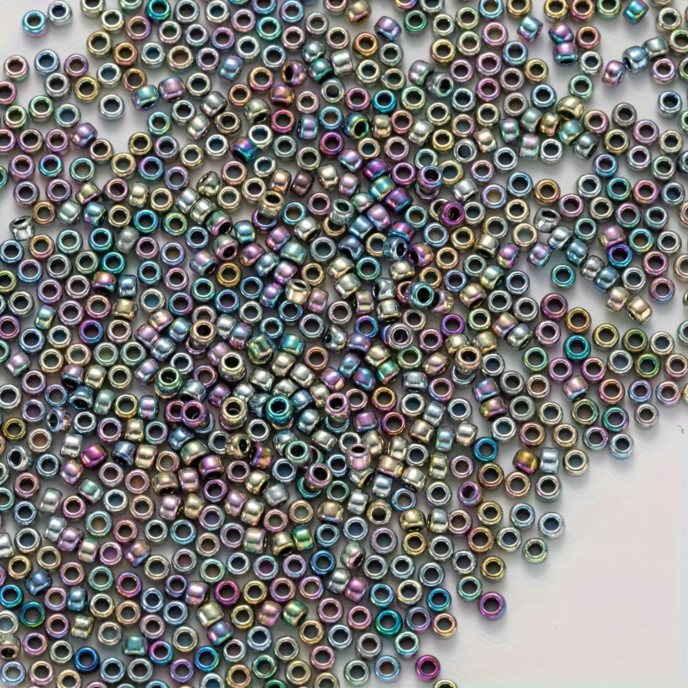 500pcs 2.0mm Ancient Style Glass Beads for Jewelry Making