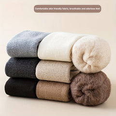 Men's Over the Knee Winter Woolen Socks Thick Warm Breathable Sweat-absorbing